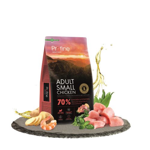 Корм сухий Profine Small Chicken and Potatoes для дорослих собак дрібних порід з куркою та картоплею 7 кг