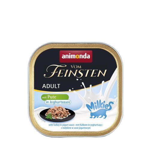 Корм влажный для кошек Animonda Vom Feinsten Adult с индейкой в ​​соусе из йогурта 100 г