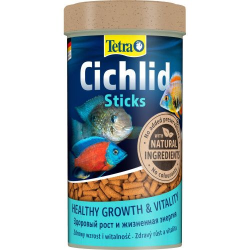 Корм Tetra Cichlid Sticks для рибок цихлід 75 г (палички)