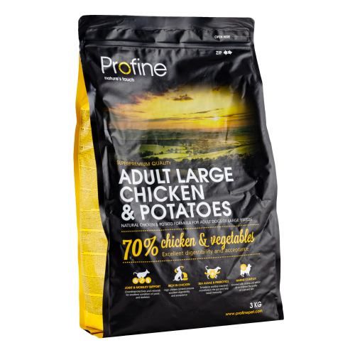 Сухий корм Profine Adult Large для дорослих собак великих порід з куркою та картоплею 3 кг