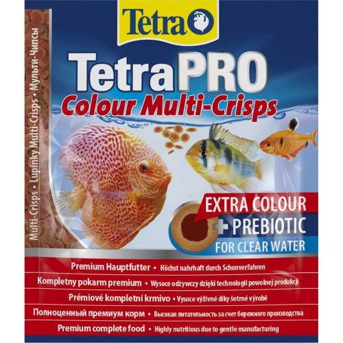 Корм Tetra PRO Colour Multi-Crisps для акваріумних риб для яскравого забарвлення 12 г (чіпси)
