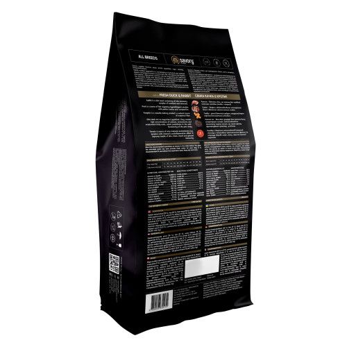 Сухий корм Savory для собак усіх порід зі свіжою качкою й кроликом