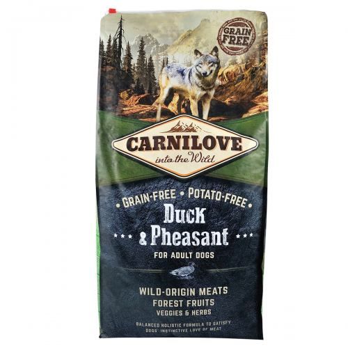 Сухий корм Carnilove Duck & Pheasant для дорослих собак всіх порід качка та фазан 12 кг