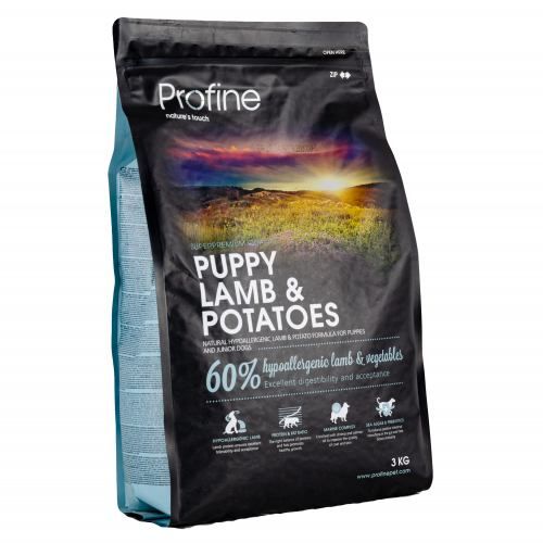 Сухий корм Profine Puppy для цуценят та юніорів всіх порід з ягнятиною та картоплею 3 кг