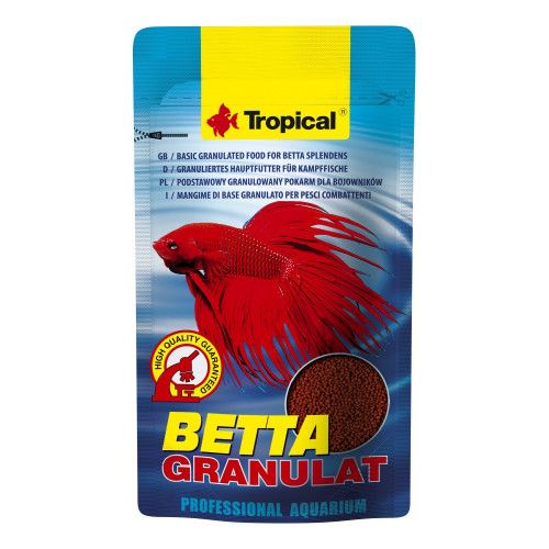 Сухий корм Tropical Betta Granulat для півників 10 г (гранули)