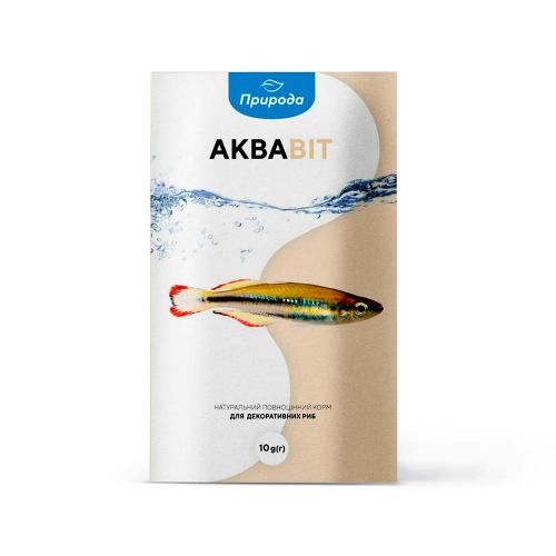 Корм Природа "Аквавіт" для декоративних риб 10 г