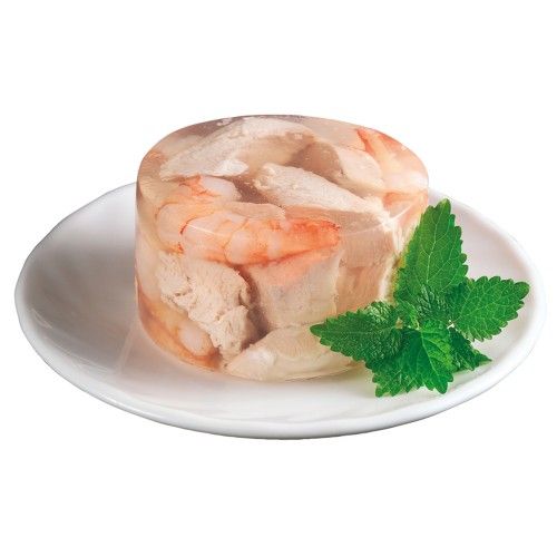 Влажный корм GimCat Shiny для кошек курица и креветка 70 г