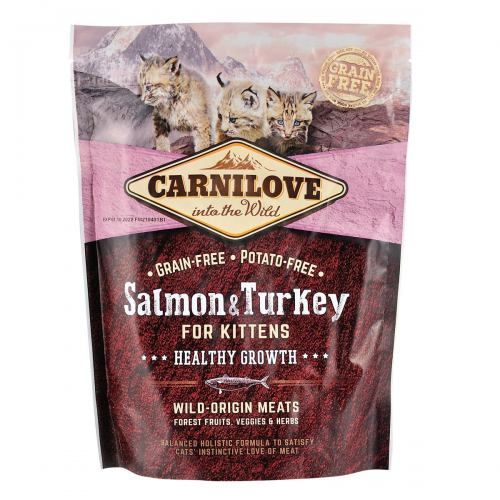 Сухий корм для кошенят Carnilove  Salmon & Turkey лосось та індичка 400 г