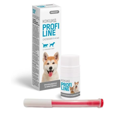 Суспензія PROVET Profiline Кокцид для котів та собак 5.0 мл (антигельмінтик)