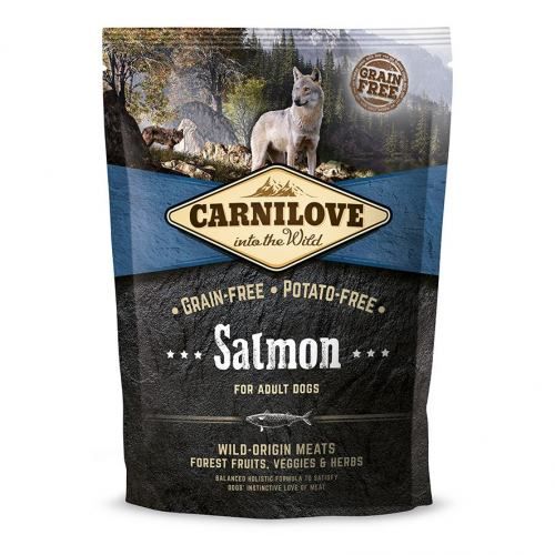 Сухий корм Carnilove Salmon для дорослих собак всіх порід лосось 1,5 кг