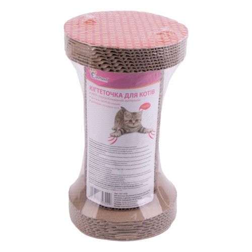 Дряпка Eastland Гантель з котячою м'ятою для котів 15x25 см (картон)