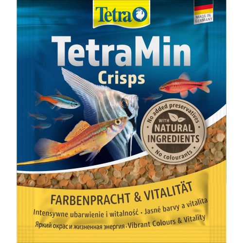 Корм Tetra Min Crisps для акваріумних рибок 12 г (чіпси)