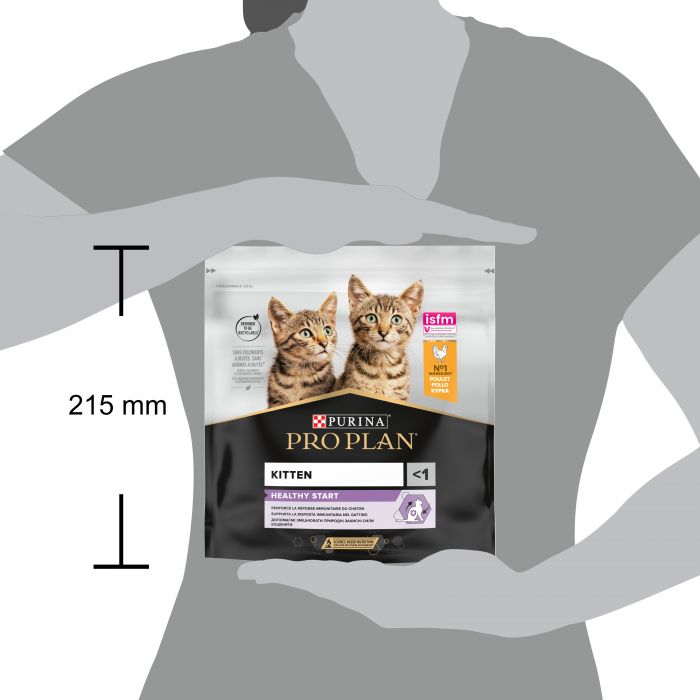 Сухий корм для кошенят PRO PLAN Kitten Healthy Start з куркою 400 г