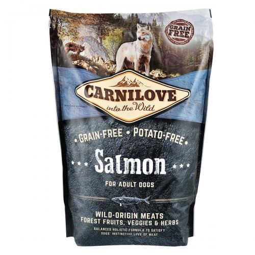 Сухий корм Carnilove Salmon для дорослих собак всіх порід лосось 1,5 кг