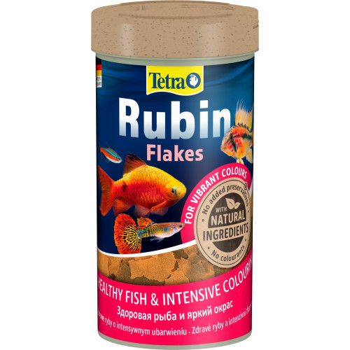 Корм Tetra Rubin Flakes для акваріумних рибок для забарвлення 52 г (пластівці)