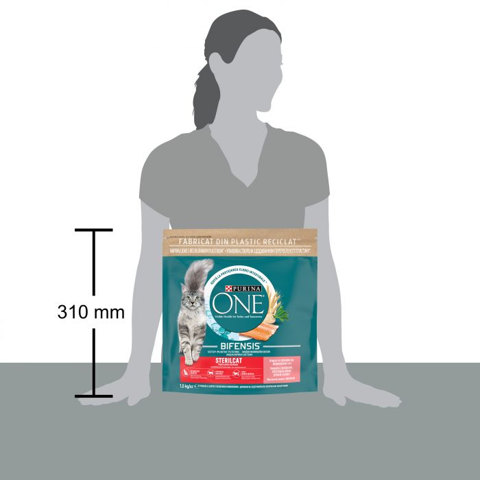 Сухий корм для дорослих котів PURINA ONE Indoor що постійно перебувають у приміщенні комплекс Bifensis з індичкою