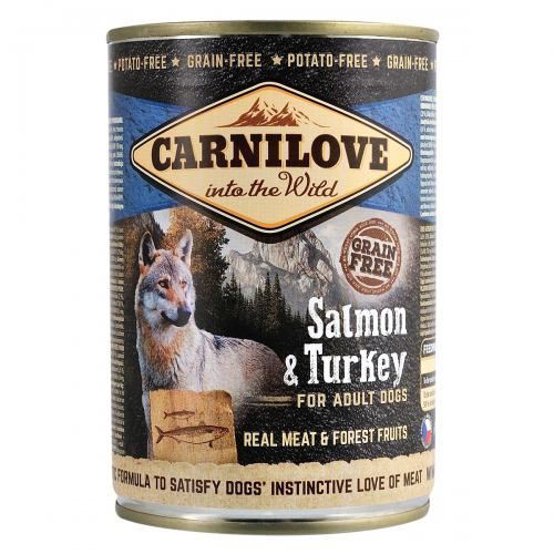 Влажный корм Carnilove Salmon & Turkey для собак лосось и индейка 400 г