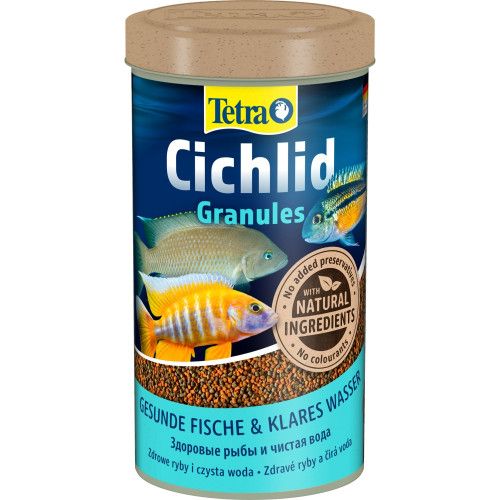 Корм Tetra Cichlid Granules для рибок цихлід 500 мл (гранули)