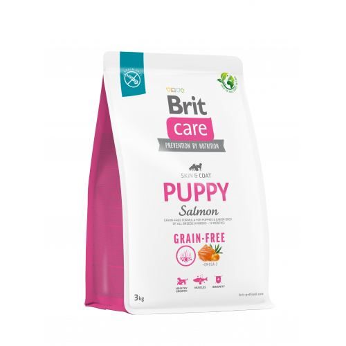 Сухий корм Brit Care Dog Grain-free Puppy для цуценят беззерновий з лососем