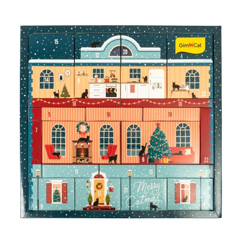 Адвент календар GimCat ADVENTSKALENDER 2024 для котів 550 г