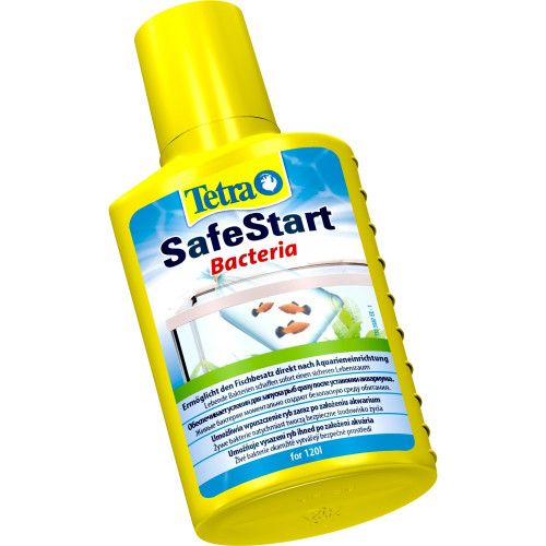Засіб Tetra SafeStart для негайного запуску риб в новий акваріум 100 мл на 120 л