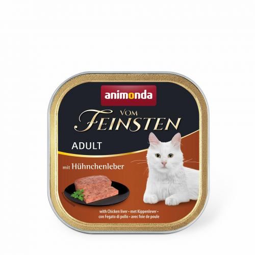 Вологий корм Animonda Vom Feinsten для котів з курячою печінкою 100 г