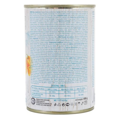 Влажный корм Brit Fresh Fish/Pumpkin для собак с рыбой и тыквой 400 г