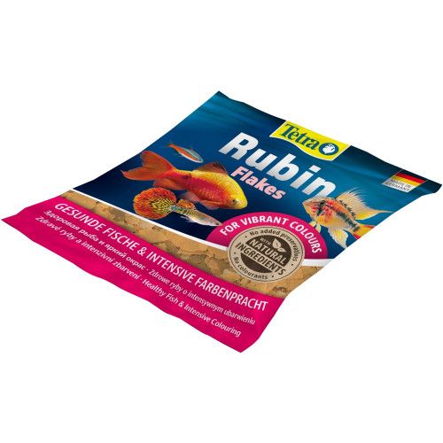 Корм Tetra Rubin Flakes для акваріумних рибок для забарвлення 12 г (пластівці)