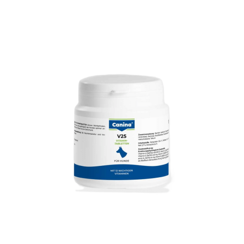 Вітаміни Canina V25 Vitamintabletten для собак полівітамінний комплекс 100 г (30 табл)