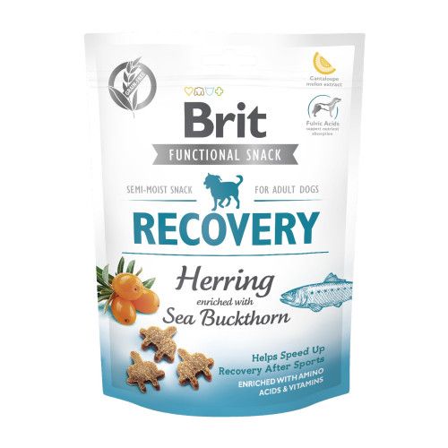 Функциональное лакомство для собак Brit Care Functional Snack Recovery Herring с селедкой 150 г