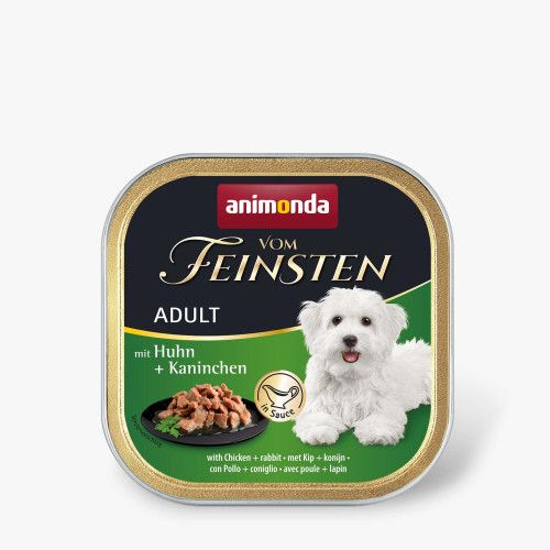 Корм влажный для собак Animonda Vom Adult с курицей и кроликом 150 г