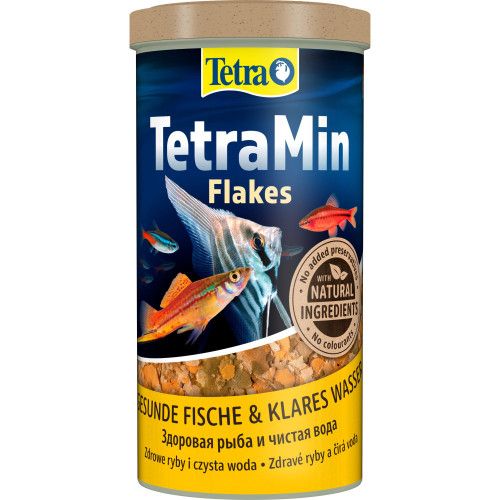 Корм Tetra Min Flakes для акваріумних рибок 200 г (пластівці)