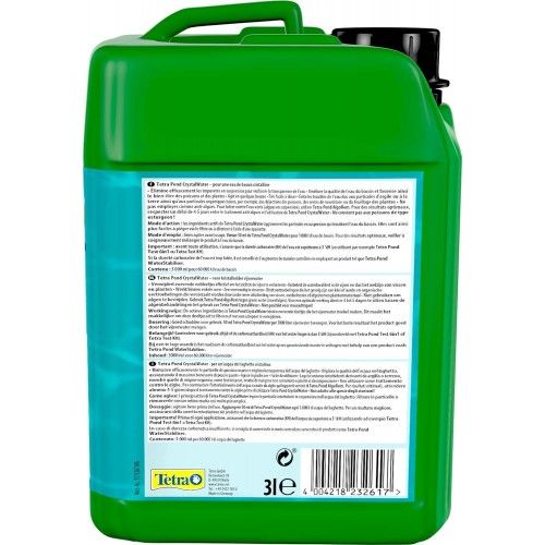 Засіб Tetra Pond Crystal Water для очищення води в ставку 3 л на 60000 л
