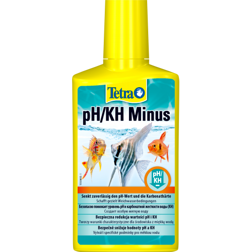 Засіб Tetra PH/KH Minus для контрольованого зниження рівня pH води в акваріумі 250 мл на 5000 л