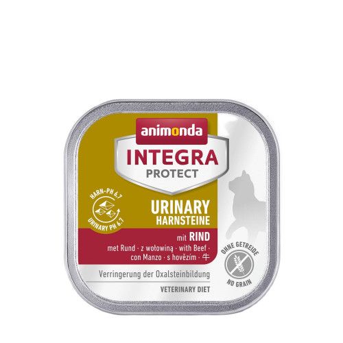 Вологий корм для котів   Integra Protect Urinary Oxalate при оксалатах, з яловичиною, 100 г