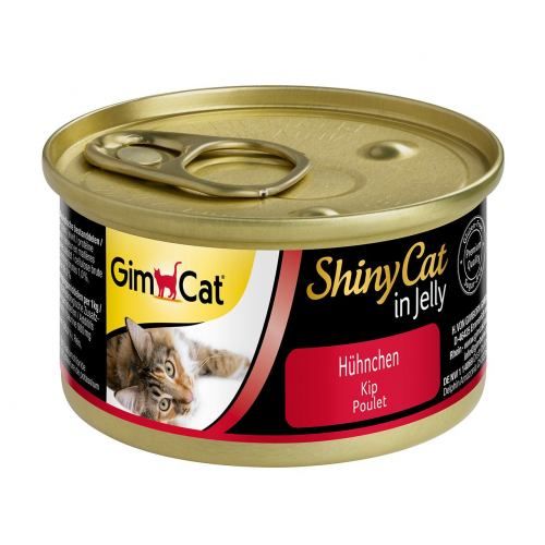 Влажный корм GimCat Shiny Cat для кошек курица 70 г