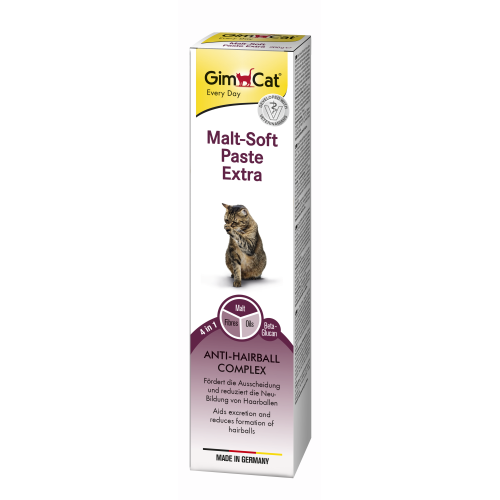 Паста GimCat Every Day Malt-Soft Paste Extra для котів виведення шерсті зі шлунку 200 г