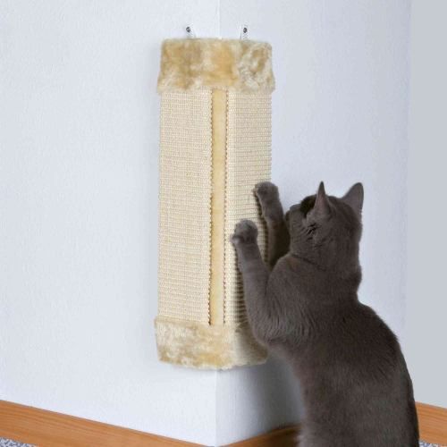Когтеточка Trixie Scratching Board для кошек угловая бежевая 23х49 см