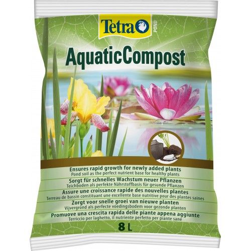 Добриво Tetra Pond Aquatic Compost для рослин в ставках 8 л