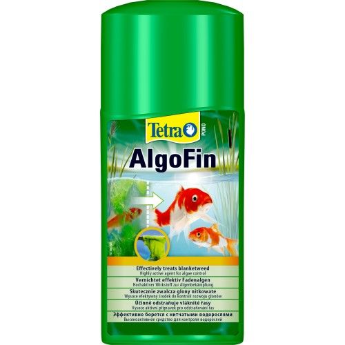 Засіб Tetra Pond AlgoFin для боротьби з ниткоподібними водоростями у ставку 250 мл на 5000 л