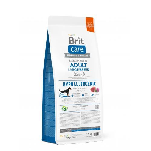 Сухий корм Brit Care Dog Hypoallergenic Adult Large Breed для собак великих порід гіпоалергенний з ягням