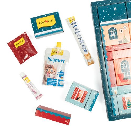 Адвент календар GimCat ADVENTSKALENDER 2024 для котів 550 г