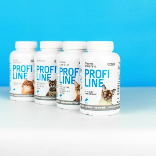 Вітаміни Provet Profiline для котів Таурин Комплекс 180 таб.