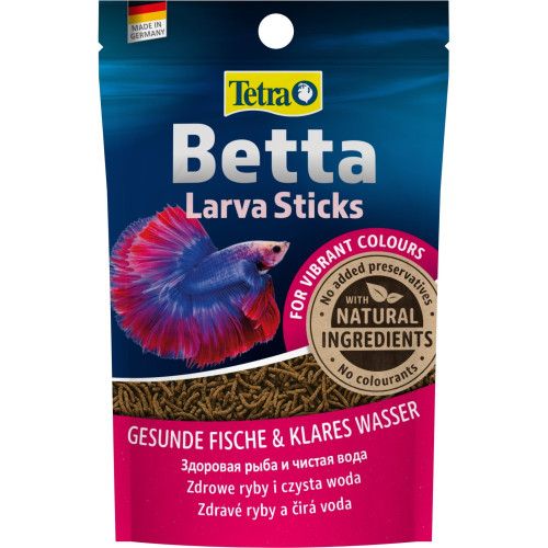 Корм Tetra Betta Larva Sticks для рибок півників 5 г (палички)