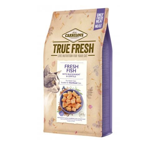 Сухой корм для кошек Carnilove True Fresh с рыбой 1,8 кг
