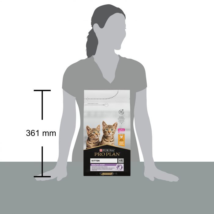 Сухий корм для кошенят PRO PLAN Kitten Healthy Start з куркою 1,5 кг