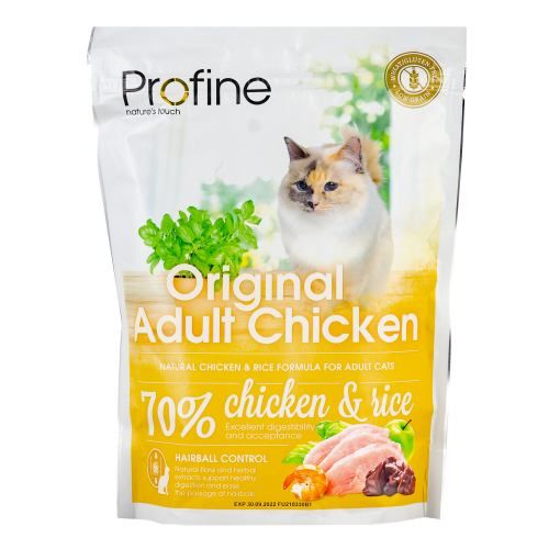 Сухой корм для кошек Profine Original Adult с курицей и рисом 300 г