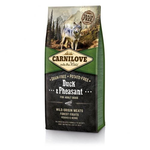 Сухий корм Carnilove Duck & Pheasant для дорослих собак всіх порід качка та фазан 12 кг