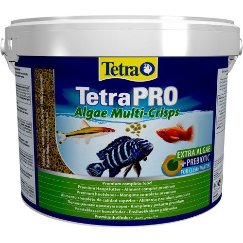 Корм Tetra PRO Algae Multi-Crisps для травоїдних риб з овочами 1,9 кг (чіпси)
