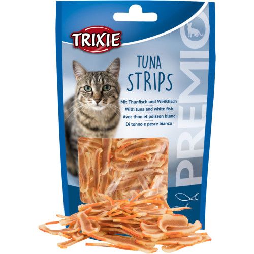 Лакомство Trixie Premio Tuna Strips для кошек с тунцем и белой рыбой 20 г